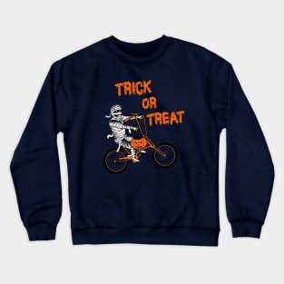 Trick Or Treat Mummy Crewneck Sweatshirt